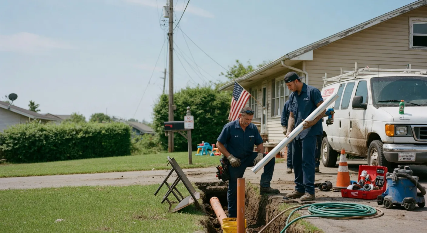 Sewer Line Inspection in New Carlisle, OH